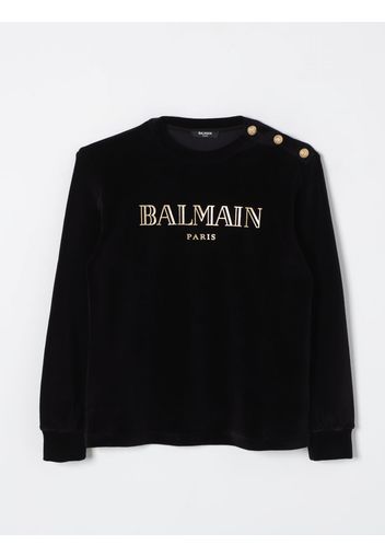 Maglia a girocollo con bottoni Balmain