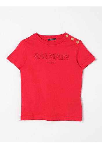 Top BALMAIN Bambino colore Rosso