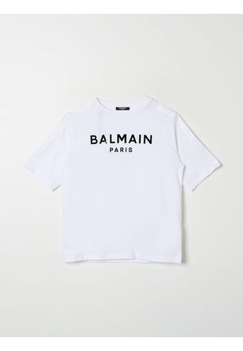 T-Shirt BALMAIN Bambino colore Bianco