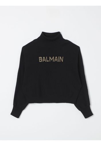 Maglia a dolcevita Balmain con logo