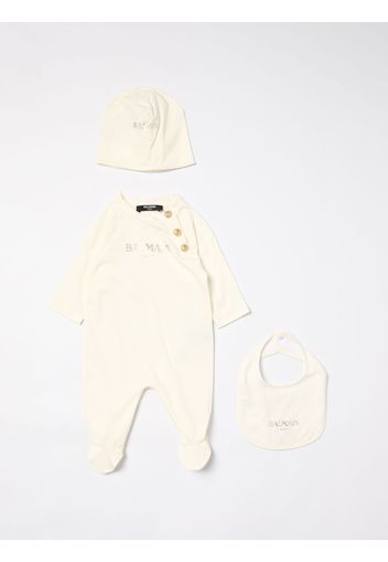 Tuta BALMAIN Bambino colore Panna