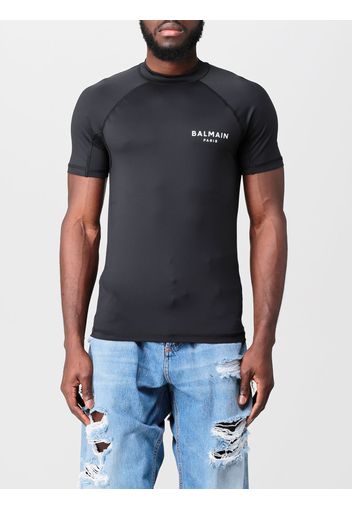 T-shirt Balmain in tessuto stretch