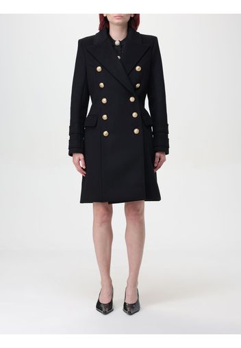 Cappotto Balmain in lana e cashmere