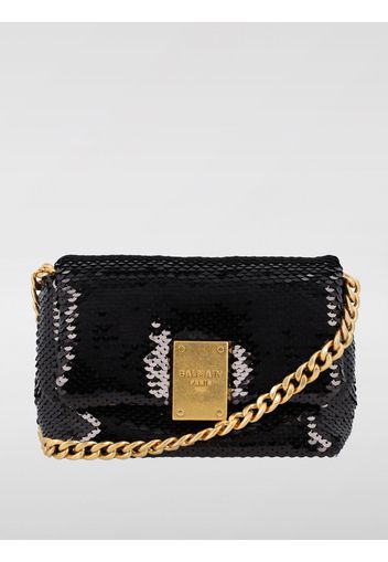 Borsa Balmain in paillettes ricamate