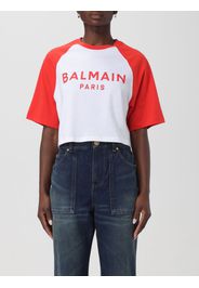 T-Shirt BALMAIN Donna colore Bianco