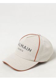 Cappello Balmain in cotone con logo stampato