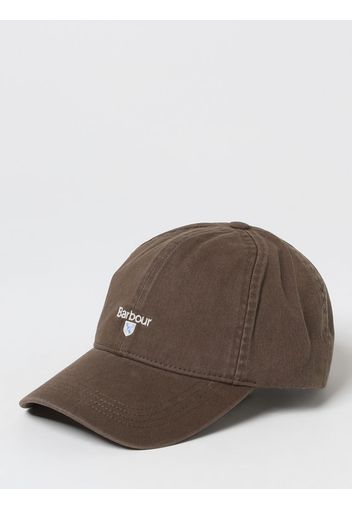 Cappello Barbour in cotone con logo