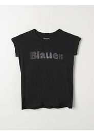 T-shirt Blauer in cotone con logo