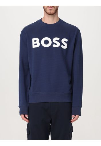 Felpa BOSS Uomo colore Blue