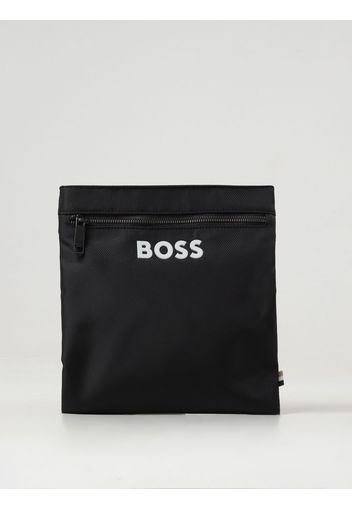 Borsa Boss in twill con logo