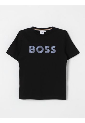 T-shirt Boss in cotone con stampa logo