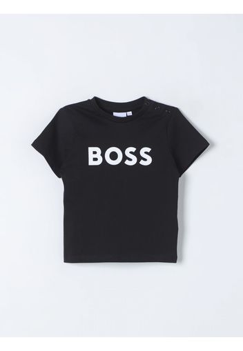 T-Shirt BOSS KIDSWEAR Bambino colore Nero