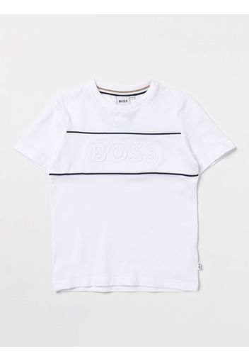 T-shirt di cotone Boss Kidswear