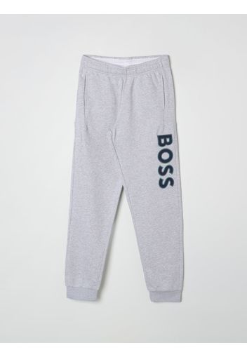 Pantalone BOSS KIDSWEAR Bambino colore Grigio