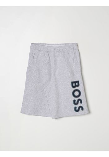 Pantalone BOSS KIDSWEAR Bambino colore Grigio