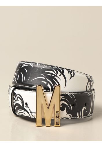 Cintura Boutique Moschino a fantasia con big monogramma M