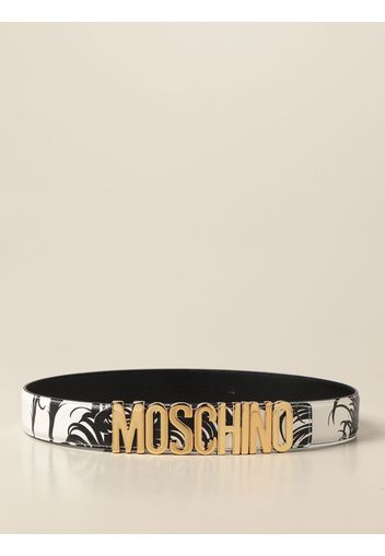 Cintura Boutique Moschino a fantasia con big logo
