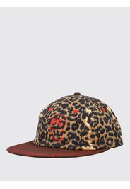 Cappello Brain Dead in cotone stampa animalier