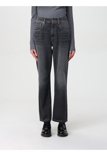 Jeans Brunello Cucinelli in denim di cotone