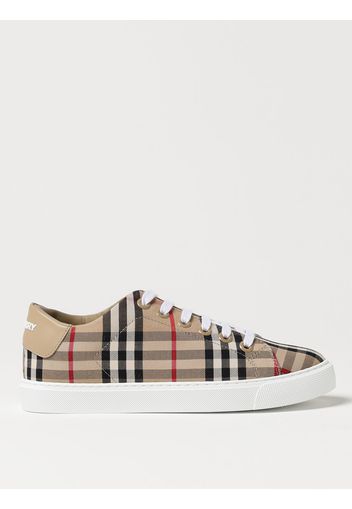 Sneakers Burberry in canvas vintage check