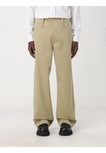 Pantalone Burberry in raso di cotone