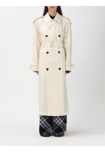 Trench a doppiopetto Burberry in cotone