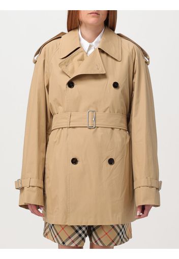 Trench doppiopetto Burberry in cotone