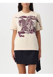 T-Shirt BURBERRY Donna colore Crema