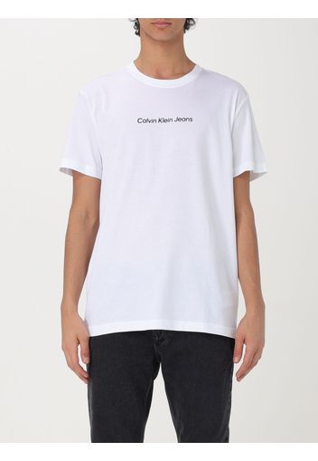 T-Shirt CK JEANS Uomo colore Bianco
