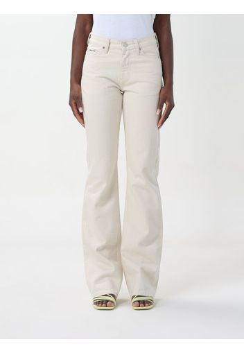 Jeans CALVIN KLEIN Donna colore Bianco