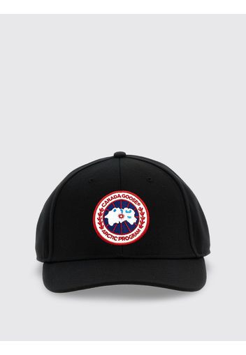 Cappello Canada Goose in tessuto con logo