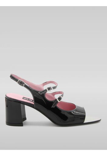 Mary Jane slingback Papaya Carel Paris in nappa