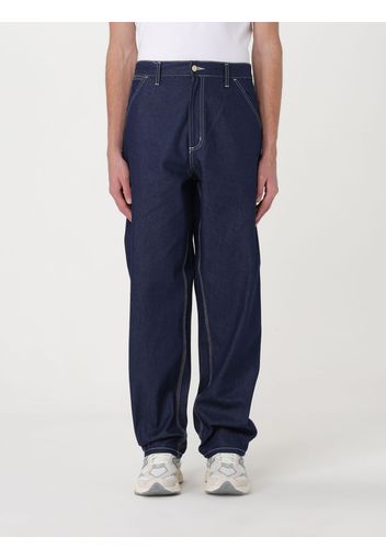 Pantalone CARHARTT WIP Uomo colore Blue