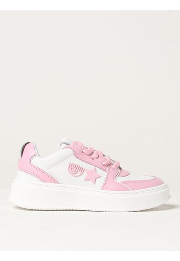 Sneakers Chiara Ferragni in pelle bicolor con lacci