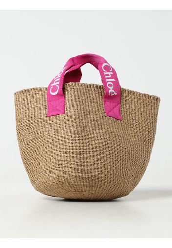 Borsa Chloé in carta tessile con logo