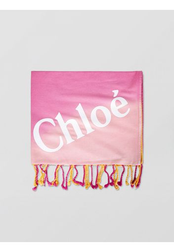 Telo mare Chloé con maxi logo