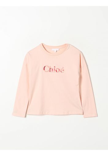 T-shirt Chloé in jersey di cotone