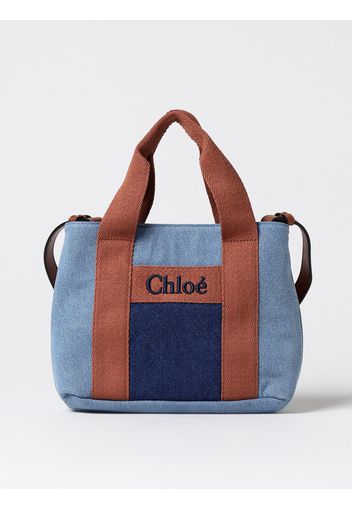 Zaino CHLOÉ Bambino colore Denim