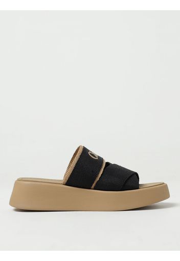 Sandalo Chloé platform in lino