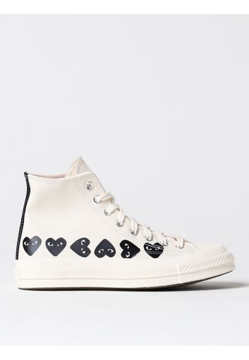 Scarpe COMME DES GARÇONS PLAY X CONVERSE Uomo colore Bianco