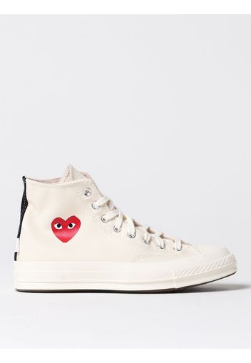 Scarpe COMME DES GARÇONS PLAY X CONVERSE Uomo colore Bianco