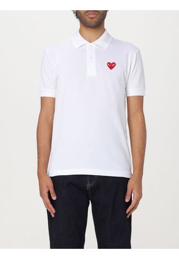 Polo COMME DES GARCONS PLAY Uomo colore Bianco