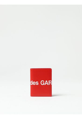 Portafoglio Comme Des Garçons in pelle con logo