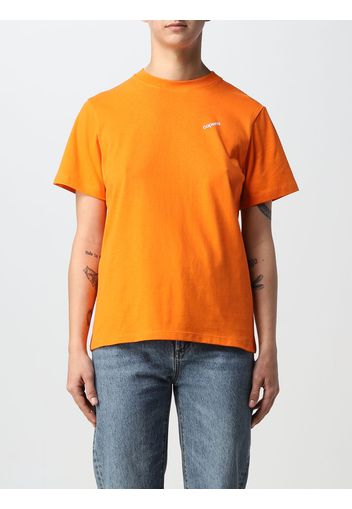 T-shirt Coperni in cotone con logo a contrasto