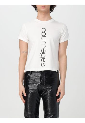 T-Shirt COURRÈGES Uomo colore Bianco