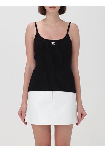 Top Courréges con mini logo