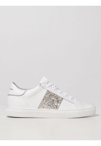 Sneakers Low Top Essential Crime London in pelle e glitter