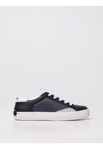 Sneakers Crime London in pelle e tessuto