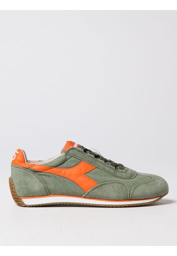 Sneakers Equipe Diadora Heritage in pelle e canvas