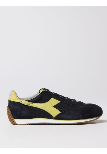 Sneakers Equipe Diadora Heritage in pelle e canvas